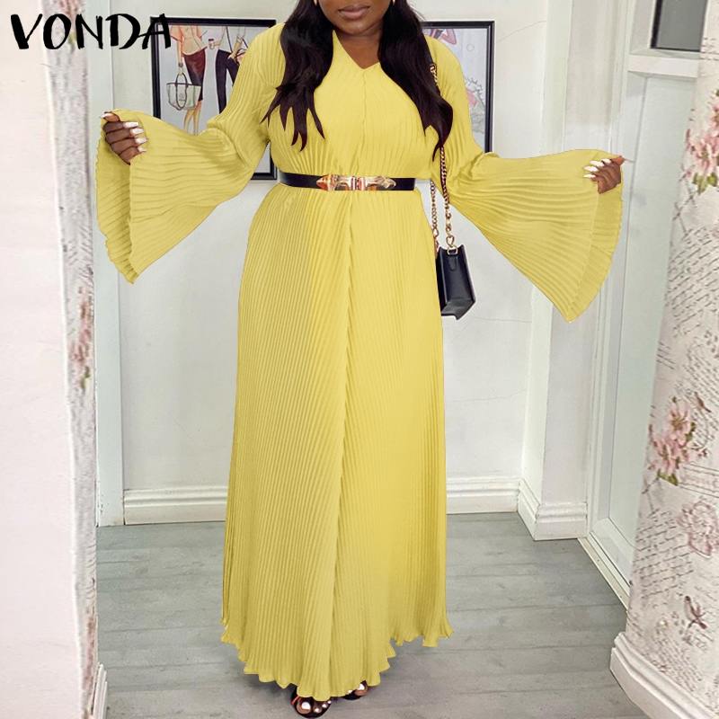 Women Maxi Long Dress 2022 Vonda 