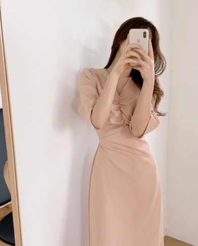 Womens Spring Summer Fashion Midi Dress 