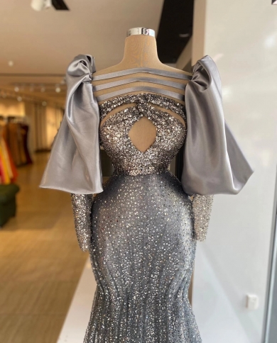Glitter Elegant Mermaid Evening Dresses 