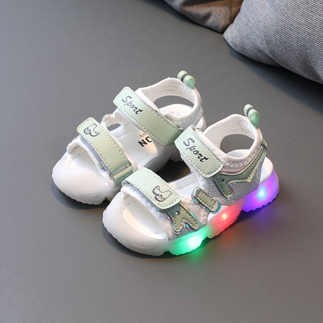 Share 135+ toddler boy light up sandals latest netgroup.edu.vn