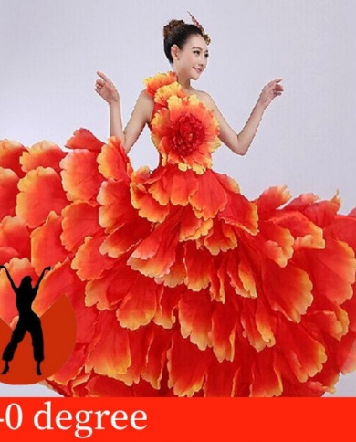 Adult flamenco clearance dress