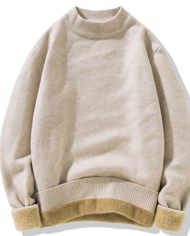 Half Turtleneck Sweater Mens Fleece And 