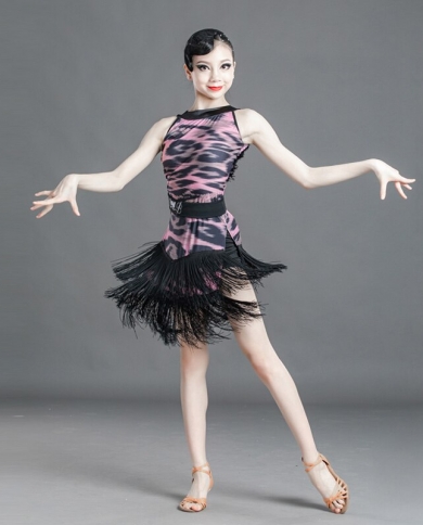 Summer New Children Latin Dance Dress 