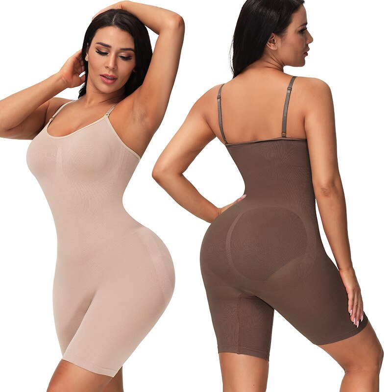 Seamless Women Bodysuit Butt Lifter Shapewear Waist Trainer