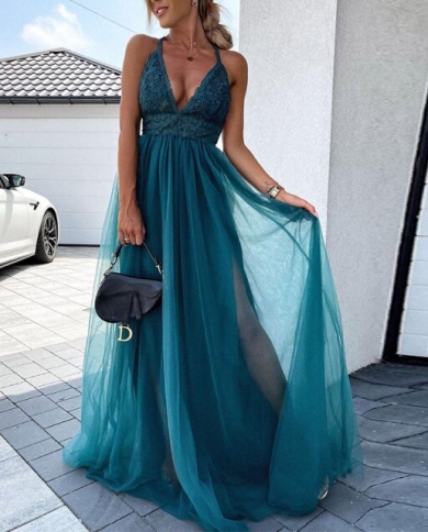 Party Dresses Chic Design Backless Tie 