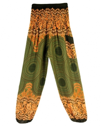 Elephant Print Harem Trousers