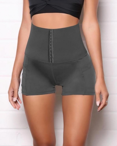 Women's Yoga Shorts Fitness Shaping Short Pants High Waist Push Up