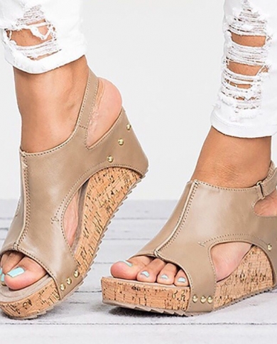 Rubber sole clearance wedge heel shoes