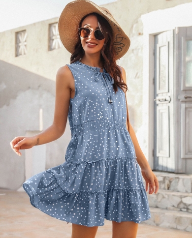Polka dot sales tank dress