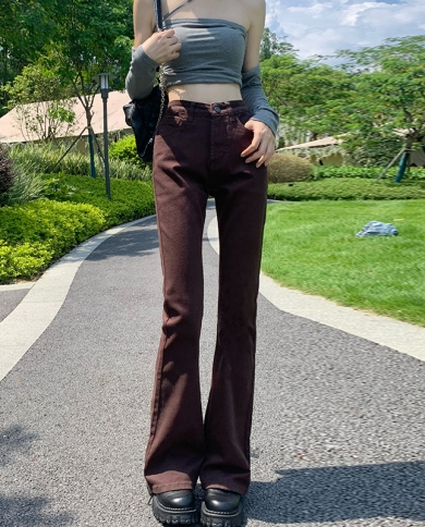 Brown hot sale stretchy pants
