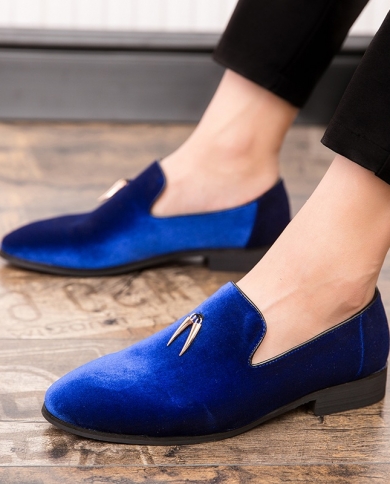 Formal velvet shoes on sale