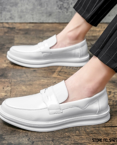 White prom 2024 loafers