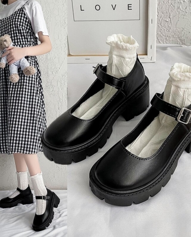 Thick soled discount shoes womens