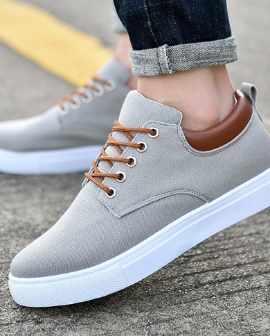 New Canvas Shoes Mens All Match Casual Shoes Trendy Extra Large