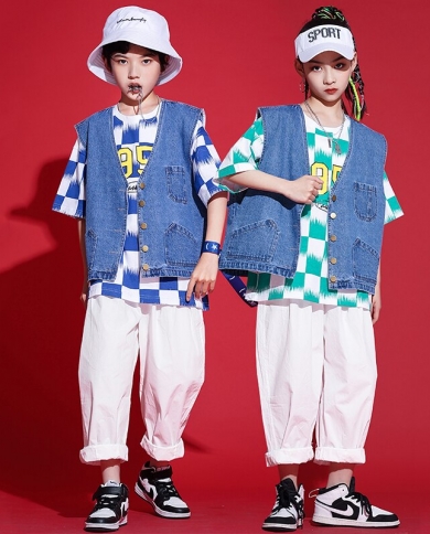 Boys sales denim vest