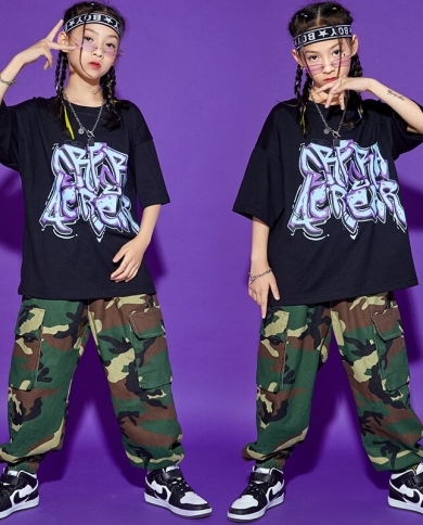 Hip Hop Loose Cargo Pants Womens Baggy 90s Dance Trouser Fashion