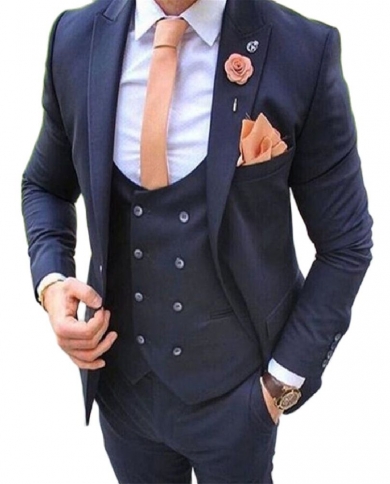 Coat pant 3 discount piece blue colour