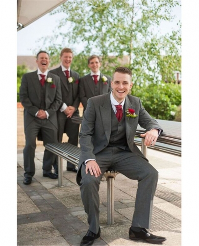 Grey smoking suit outlet