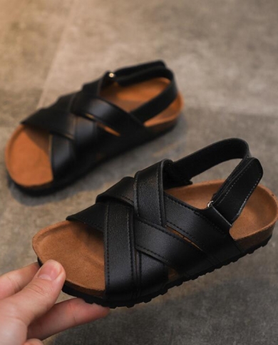 Children's leather sandals online