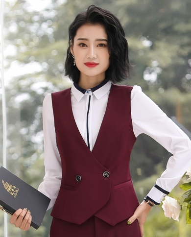 Business casual vest womens sale