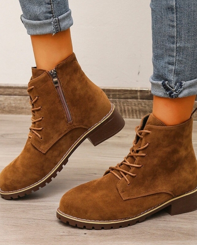 Low heel martin boots store