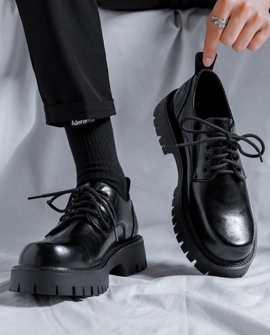 Thick sole formal shoes top