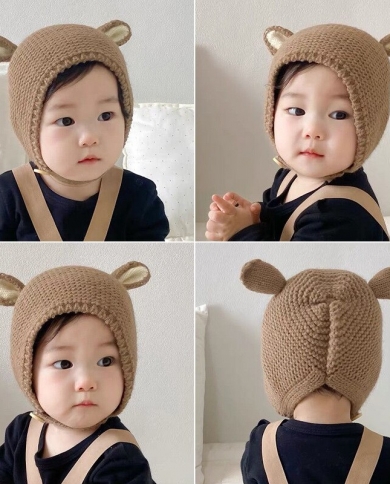 Baby girl hat with ears store