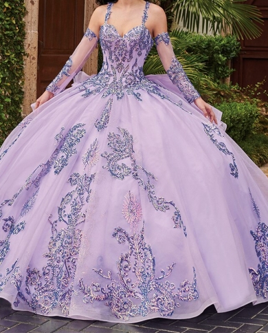 2023 Purple Princess Prom Dresses Sweetheart A Line Ruffles