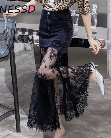 Tutu denim skirt 2025