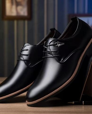 Breathable formal top shoes