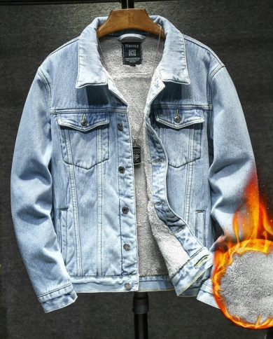 Mens denim workwear store jacket