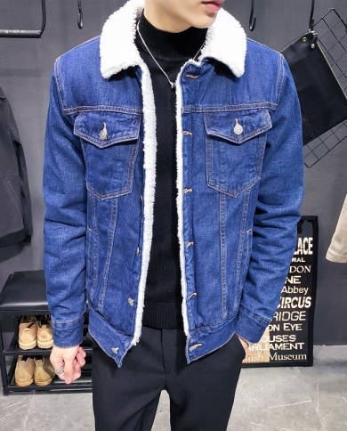 Men's denim hotsell winter coats