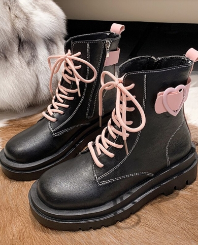 Heart buckle boots clearance