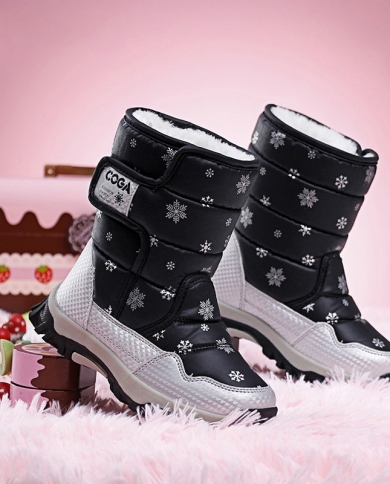 Childrens snow boots waterproof best sale