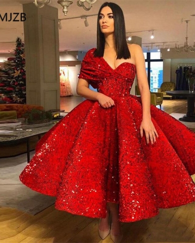 Puffy online evening gowns