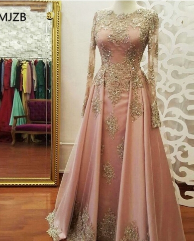 Long sleeve on sale prom dresses hijab