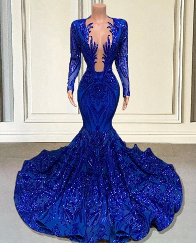 Long sleeve african formal dresses hot sale