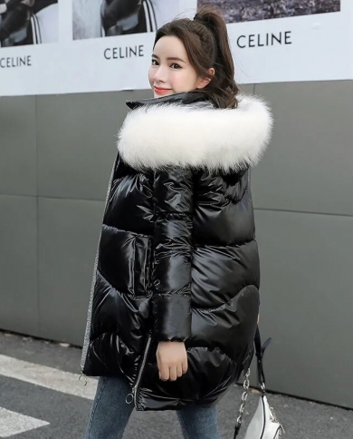 Raccoon fur padded coat on sale