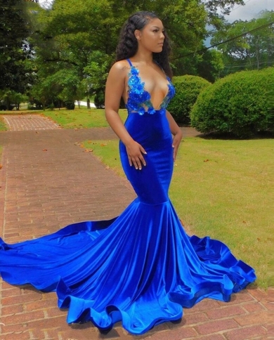 Girls royal 2025 blue party dress