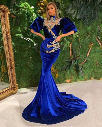 slim fit dress slacks Navy Blue Long Prom Dress with Gold Sequins