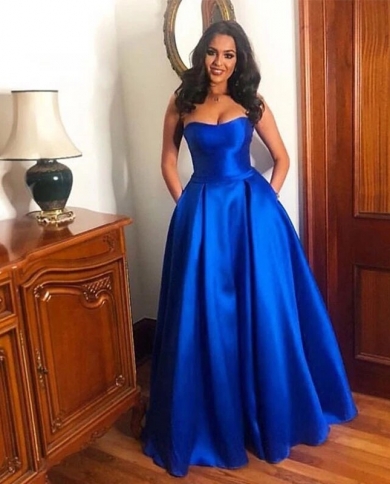 Blue colour long party deals frocks
