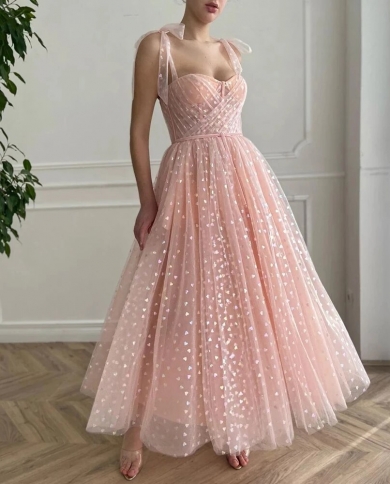 Pink midi prom dress store