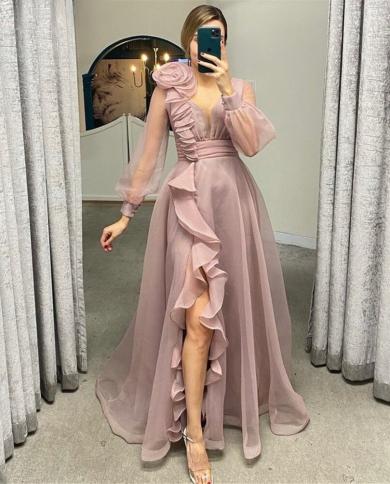 Elegant dusty pink discount dress