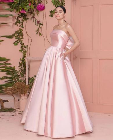 Pink simple gown clearance