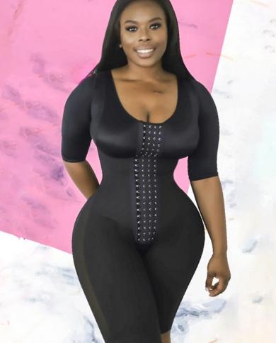 Fajas Shapewear Women Tummy Control Bbl Post Op Surgery Supplies  Liposuction Skims Kim Kardashian Lingerie Birth Contro size XXL Color Black