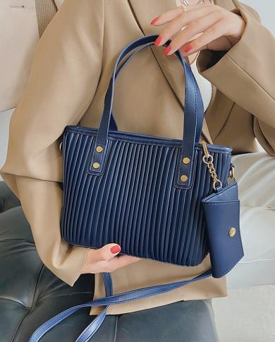 Translucent pleated online tote bag