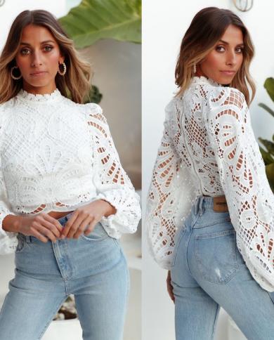 lace elegant tops