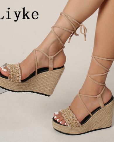 Peep toe weaving sandals shop