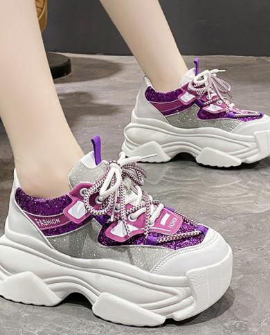 Sneakers Womens Platform Shoes 2023 Fashion Breathable Platform