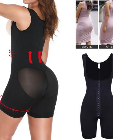 Shapewear For Women Tummy Control Full Body Shaper Waist Trainer Butt  Lifter Chest Support And Gathered One-piece Underwear Seamless Corset  Slimming Bodysuit For Women Daily Life